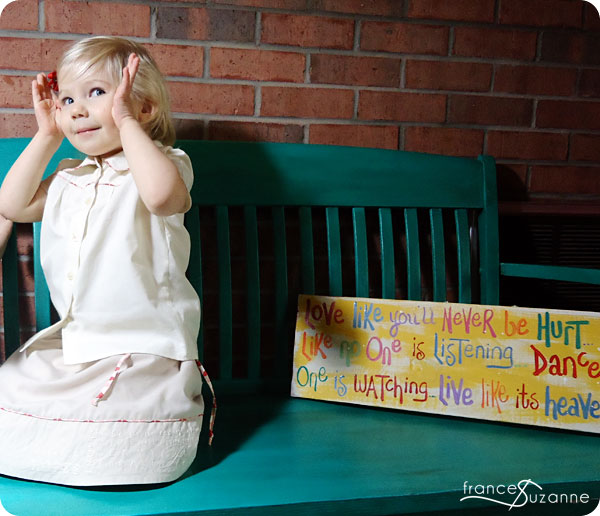 FrancesSuzanne | Project Run and Play, Love Is In the Air {Oliver + S Music Class Blouse and Swingset Skirt}