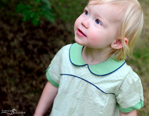 Oliver and S, Puppet Show Tunic and Shorts {sewn by Frances Suzanne}
