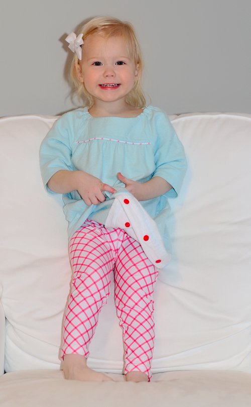 Oliver + S, Class Picnic Blouse and Playtime Leggings