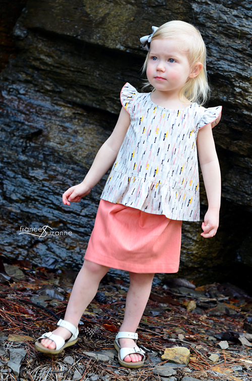 Oliver + S: Butterfly Blouse and Skirt