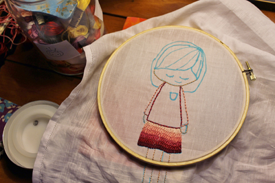 Embroidery Inspiration: Ombre