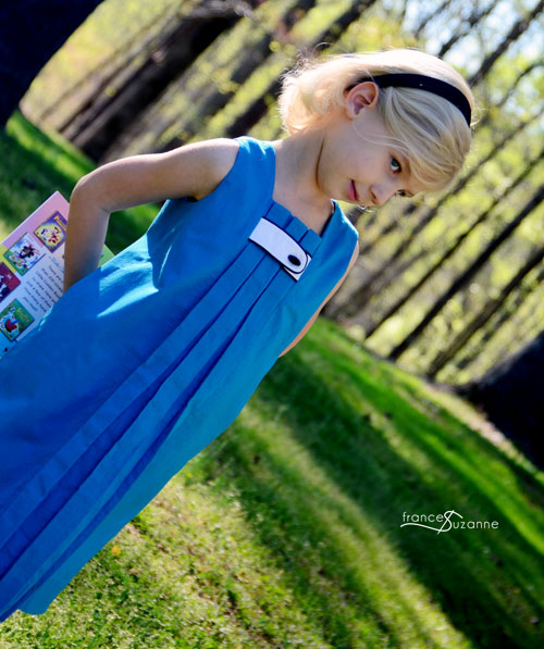 Sewing for Disney: Alice {Oliver and S, Birthday Party Dress}