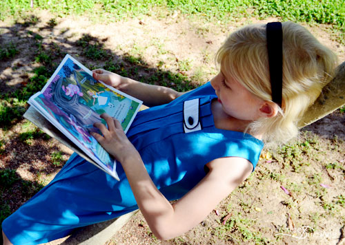 Sewing for Disney: Alice {Oliver and S, Birthday Party Dress}