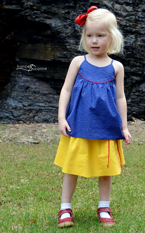 Sewing for Disney: Snow White {O+S, Swingset Pattern}