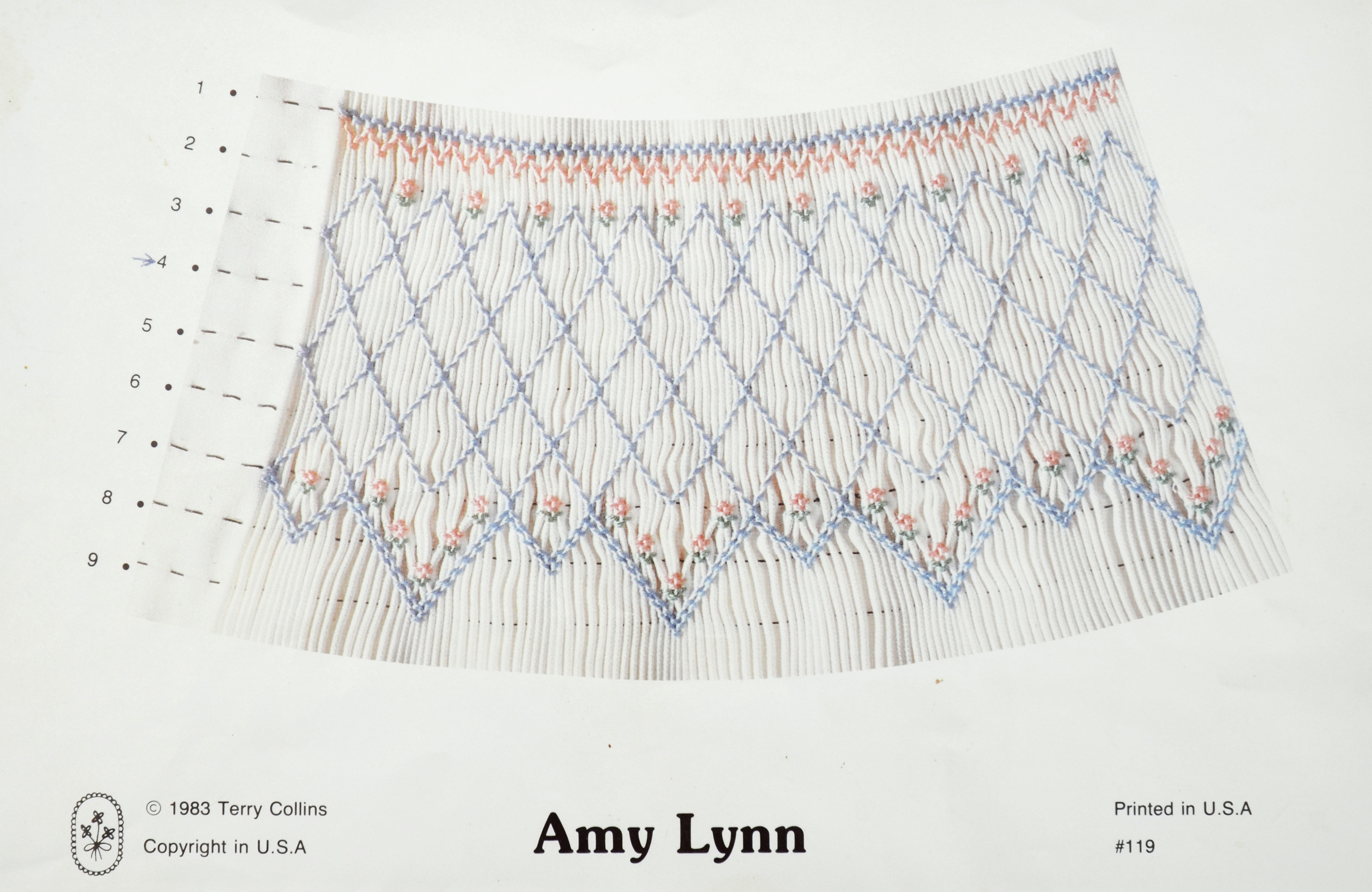 Amy Lynn, Smocking Plate by Terry Collins
