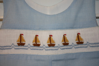 Creations by Michie: FREE Sailboat Smocking Plate