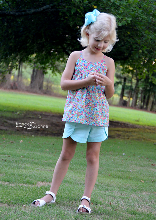 Oliver + S, Swingset Tunic and Class Picnic Shorts