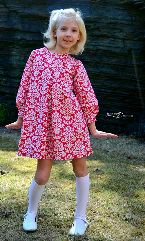 Children's Corner, Lillian {modified: unlined, pleated, and with sleeves}