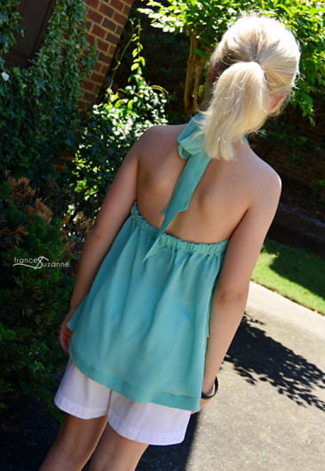 Sewing for Disney: Jasmine {Oliver + S, Ruffle Halter and Class Picnic Shorts}